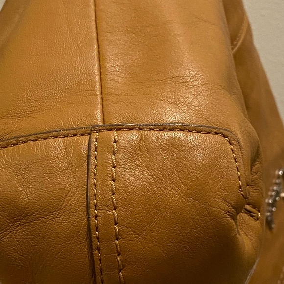 Vintage Coach Brown Leather Hobo-Crossbody Bag 💼 - Picture 9 of 13